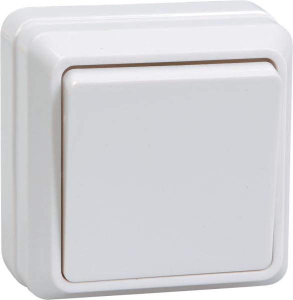 Выключатель ВС20-1-0-ОБ 1кл 10А открытой установки ОКТАВА (белый) Выключатель ВС20-1-0-ОБ 1кл 10А открытой установки ОКТАВА (белый)