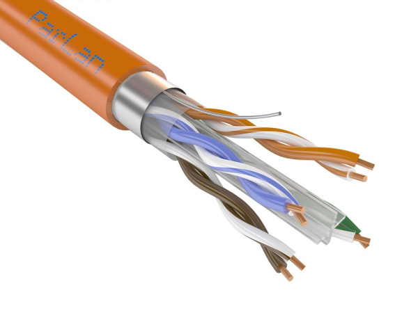 F/UTP Cat6 4x2x0,57 ZH нг(А)-HF ParLan™ , кабель парной скрутки (Паритет) F/UTP Cat6 4x2x0,57 ZH нг(А)-HF ParLan™ , кабель парной скрутки (Паритет)