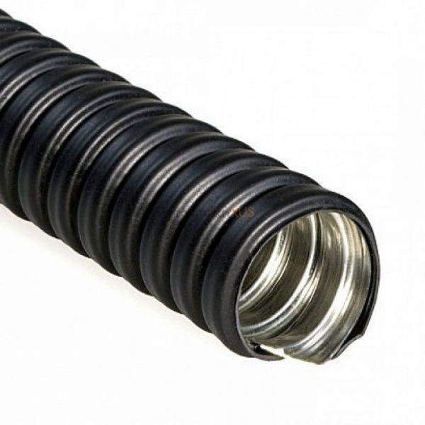 Металлорукав в ПВХ изоляции МРПИ-НГ-12 (100м/уп) Строитель, PR.09123