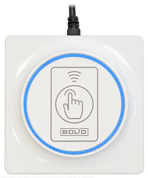 Proxy-6-USB-W, считыватель бесконтактный настольный белый
