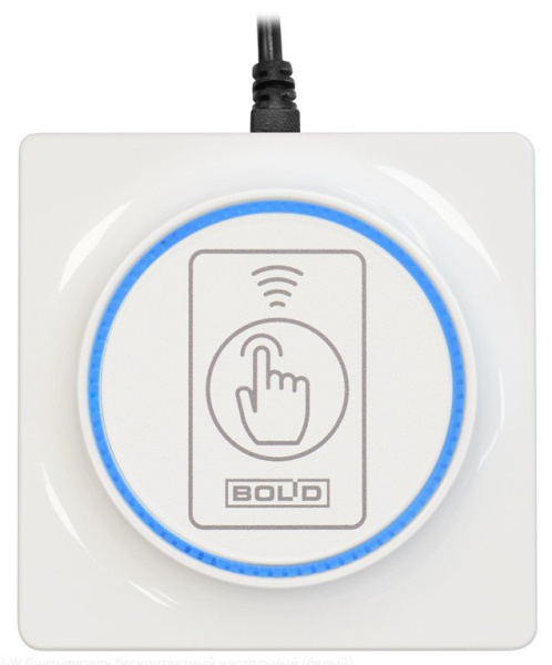 Proxy-6-USB-W, считыватель бесконтактный настольный белый