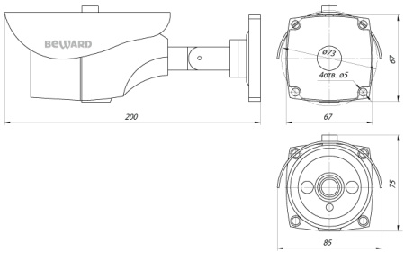CD630, IP-видеокамера