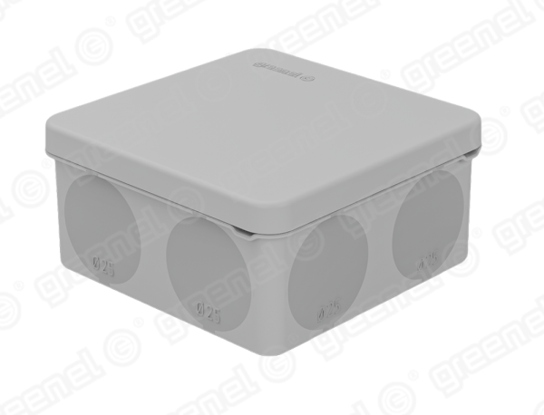 GE42455, коробка (100х100х40 мм) для наружней установки