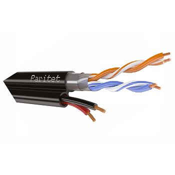 F/UTP 2 Cat5e PE 2х1,5 ParLan™ combi , кабель для IP-видеонаблюдения (Паритет) F/UTP 2 Cat5e PE 2х1,5 ParLan™ combi , кабель для IP-видеонаблюдения (Паритет)