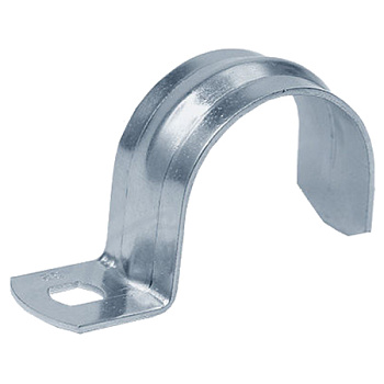Скоба металлическая однолапковая СМО 16-17 для труб Ø16 мм (100 шт/уп) Промрукав, PR08.2533