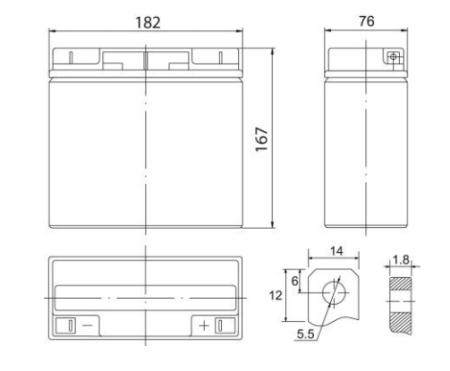 Аккумулятор SF 1217