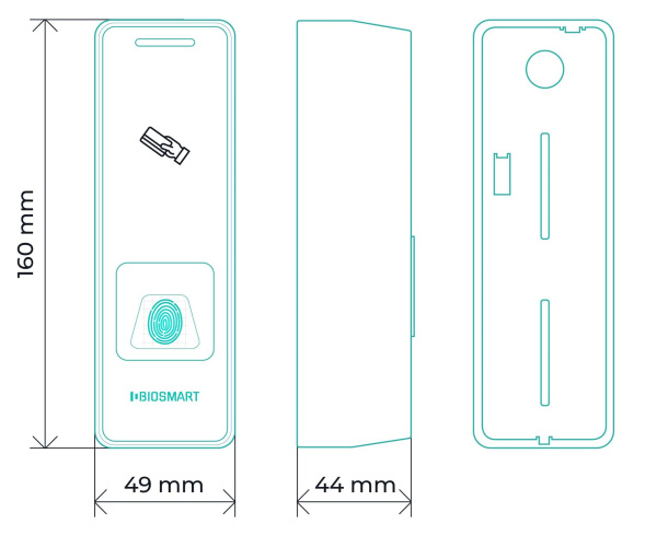 BioSmart Mini-O-MF, считыватель BioSmart Mini-O-MF, считыватель