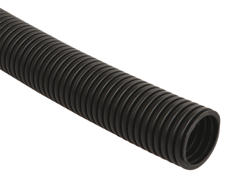 Гофротруба ПНД с зондом d40/15 м черная (ИЭК)