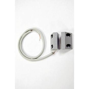 ИО 102-20Б2П(2), извещатель магнитоконтактный, пластиковый корпус, выводы в защитном рукаве из пластмассы