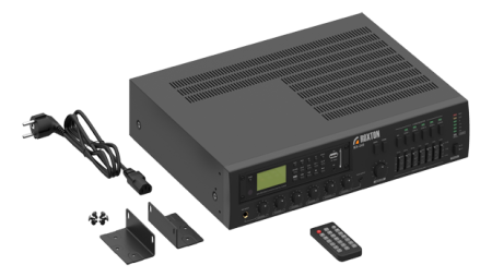 MX-240, USB-проигрыватель-тюнер-усилитель 240 Вт, 3 микр.+ 3 унив. входа, 5 зон, работа с RM-05