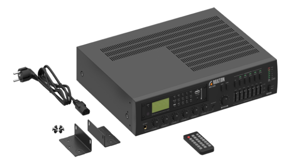 MX-240, USB-проигрыватель-тюнер-усилитель 240 Вт, 3 микр.+ 3 унив. входа, 5 зон, работа с RM-05