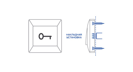 SPRUT Exit Button -87Р-NT, кнопка выхода
