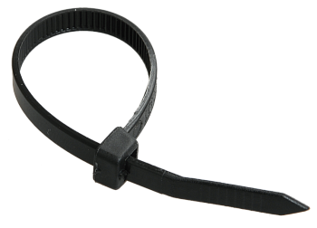 Хомут 3.6х300мм нейлон (100шт) ИЭК черные