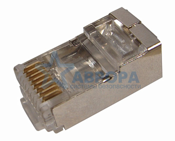 RJ45 разъем 8P8C Cat 5e (экран) REXANT (05-1023)