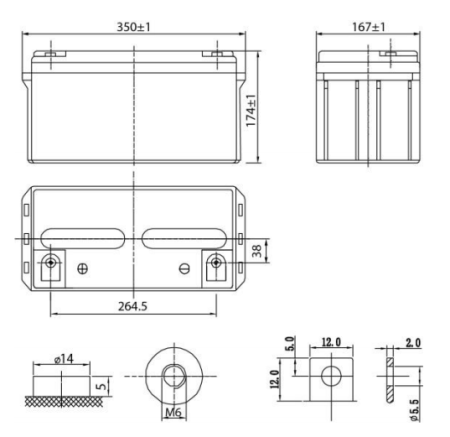 Аккумулятор SF 1265